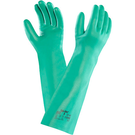 37-185 Elbow length gloves 18" 22mil
