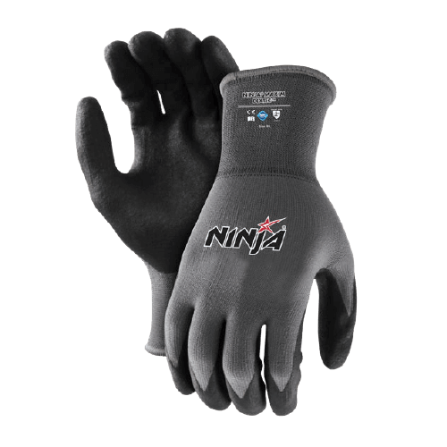 Fine synthetic fiber GP gloves