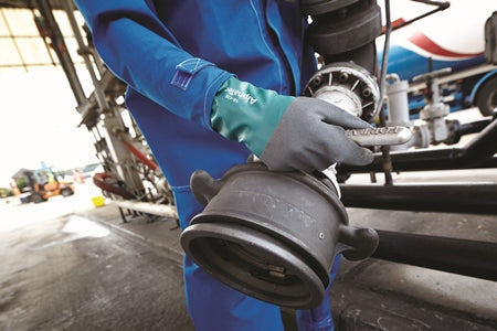 58-435 Grey-green waterproof gloves